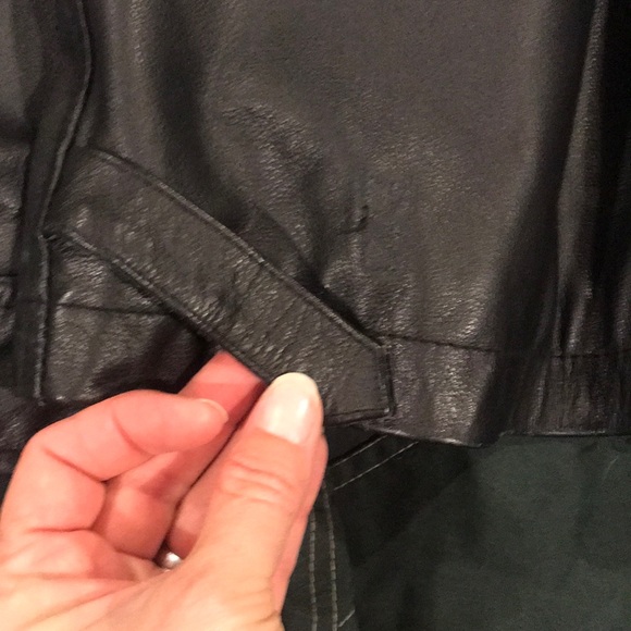 Gap leather jacket - Picture 5 of 7